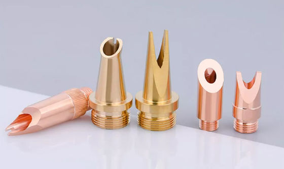 Ugello tenuto in mano della saldatura del rame di calibro 1.6mm dell'ugello del laser della saldatrice