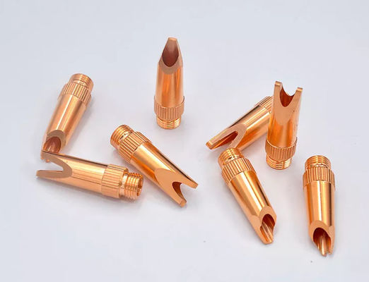 Ugello tenuto in mano della saldatura del rame di calibro 1.6mm dell'ugello del laser della saldatrice