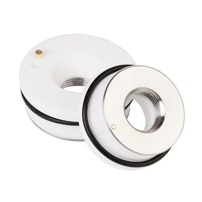 Materiali di consumo ceramici del laser della fibra del supporto dell'ugello dell'anello 32mm del laser