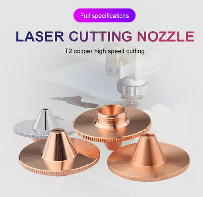 Pezzi meccanici dell'incisione laser di calibro di D32 Straw Hat Laser Nozzle 4mm
