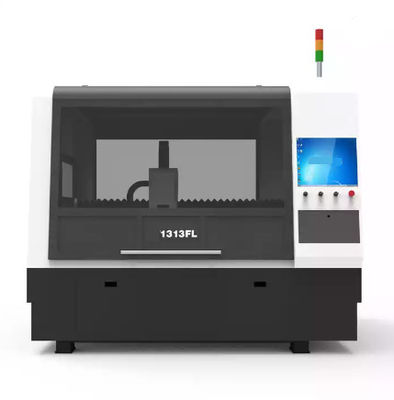 taglierina del metallo della copertura completa di 750w Mini Fiber Laser Cutting Machine 1500w 1313FL
