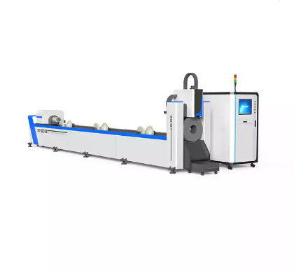 la taglierina di tubo del metallo del laser della taglierina del laser della fibra di 6016T 6000w lavora l'alimentazione a macchina automatica