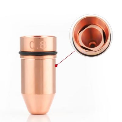 Il doppio strato Precitec dota la pallottola d'un polverizzatore dell'ugello del laser della fibra di altezza 22mm
