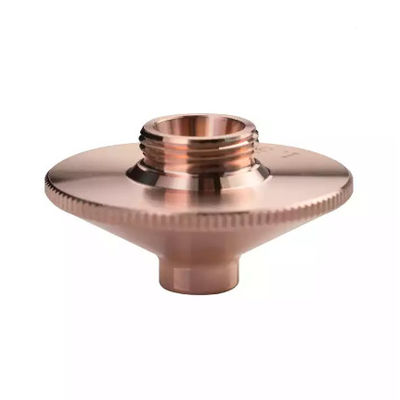 Materiale di rame rosso del T2 dell'ugello della tagliatrice del laser di D28mm H15 WSX