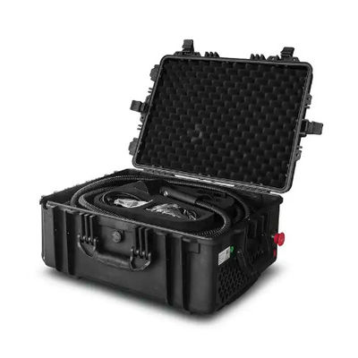 Tipo portatile macchina di pulizia tenuta in mano dei bagagli della macchina di rimozione della ruggine del laser del laser